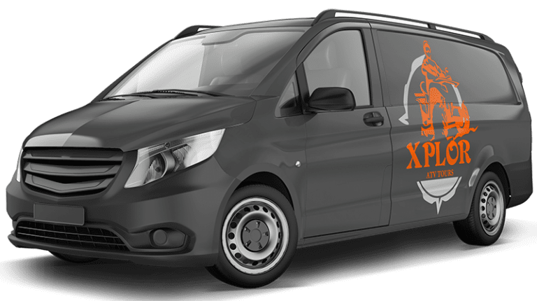 Transportation available in XPLOR ATV Tours